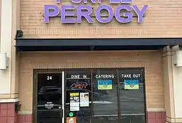 Photo showing The Purple Perogy