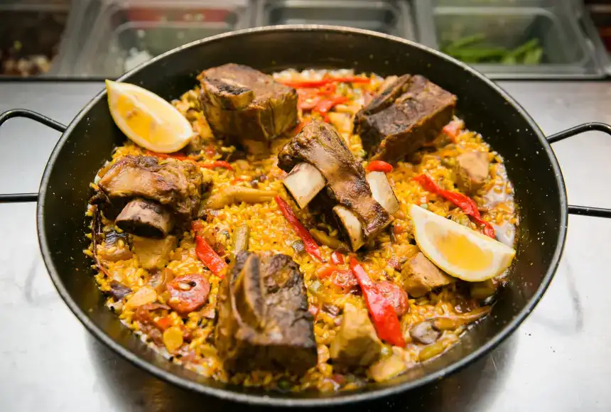 Photo showing La Paella