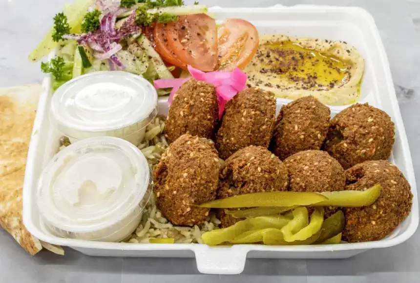 Photo showing Nebo’s Falafel & Donair